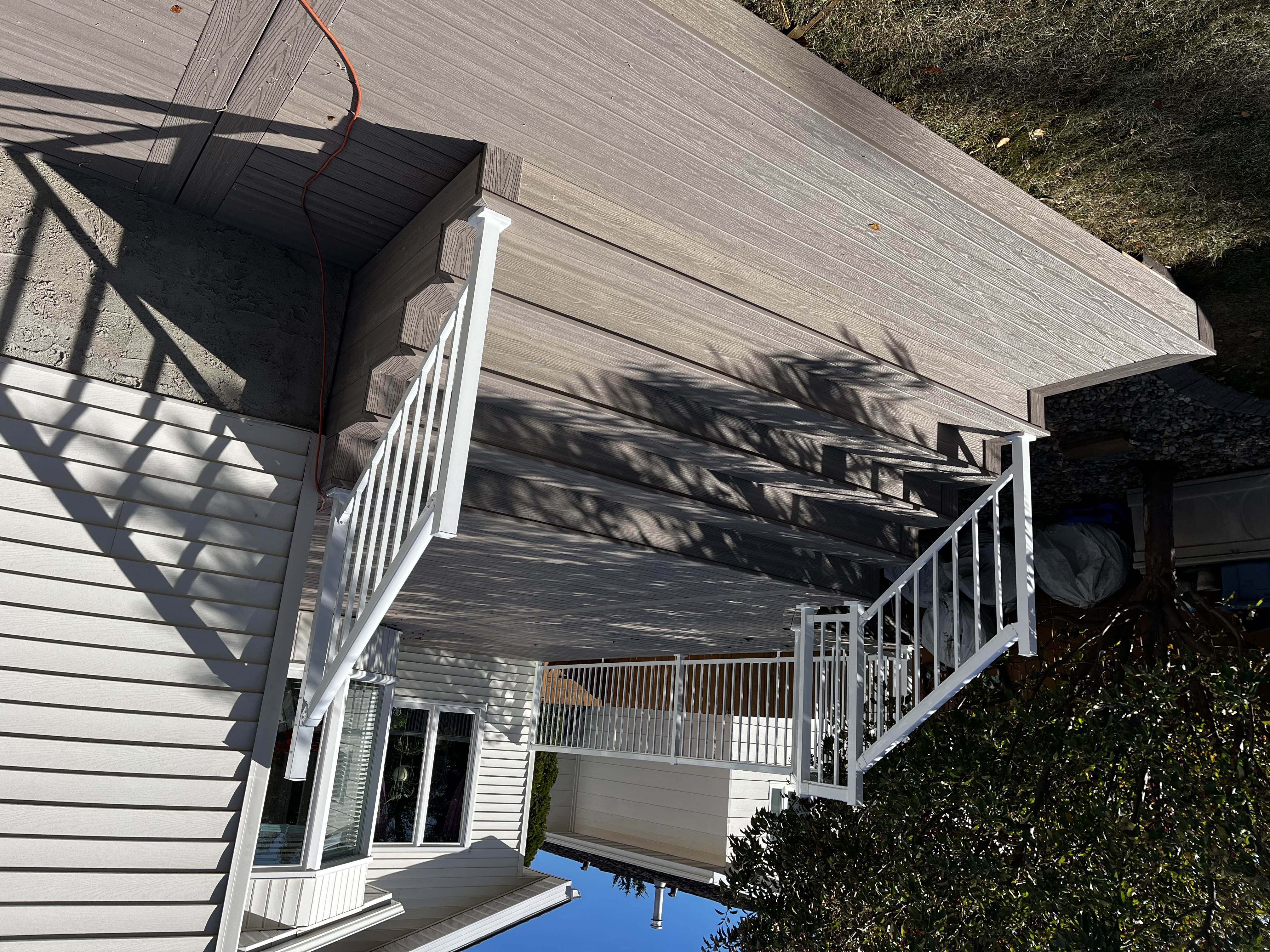 Multi-Level Composite Deck